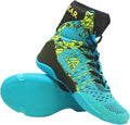 Combat v1.0-9 inch Professional Boxing/Wrestling Shoes, High-Top PU